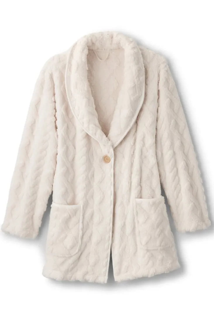 Shop Soft Surroundings Textured Most Wonderful Cardi SugarSwizzle
