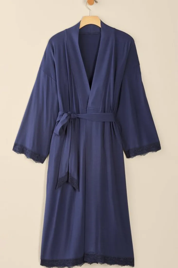 Best Sale Soft Surroundings Tranquility Bamboo Robe