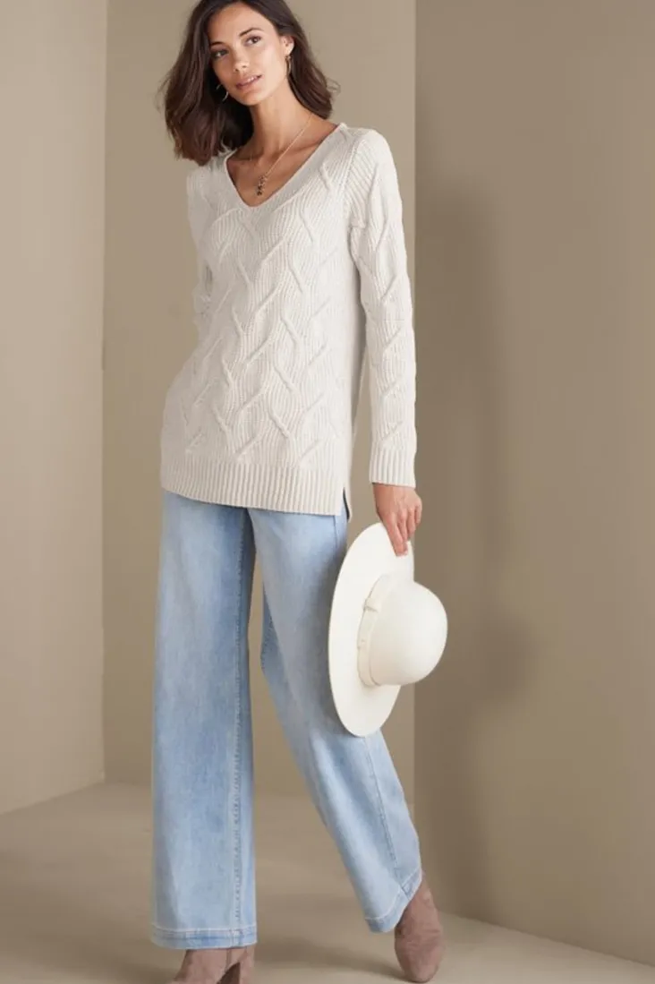 trina_chenille_sweater_7.webp Shop Soft Surroundings Trina Chenille Sweater
