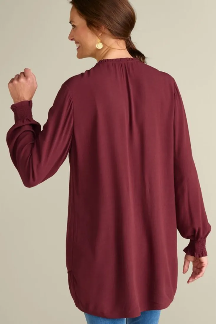trista_tunic_3.webp Best Soft Surroundings Trista Tunic Cabernet