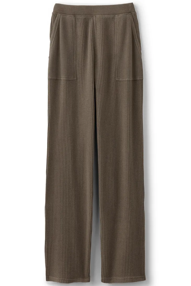 Flash Sale Soft Surroundings Vala Waffle Pull-On Pants DustyOlive