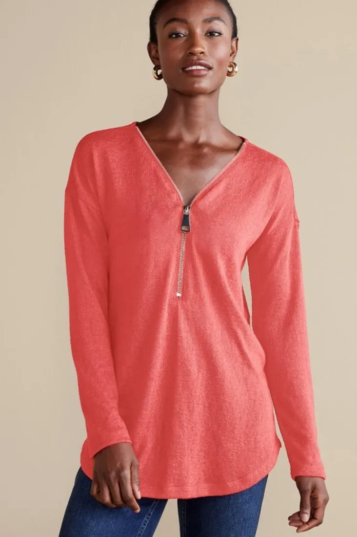 valentina_zip_sweater_14.webp Flash Sale Soft Surroundings Valentina Zip Sweater