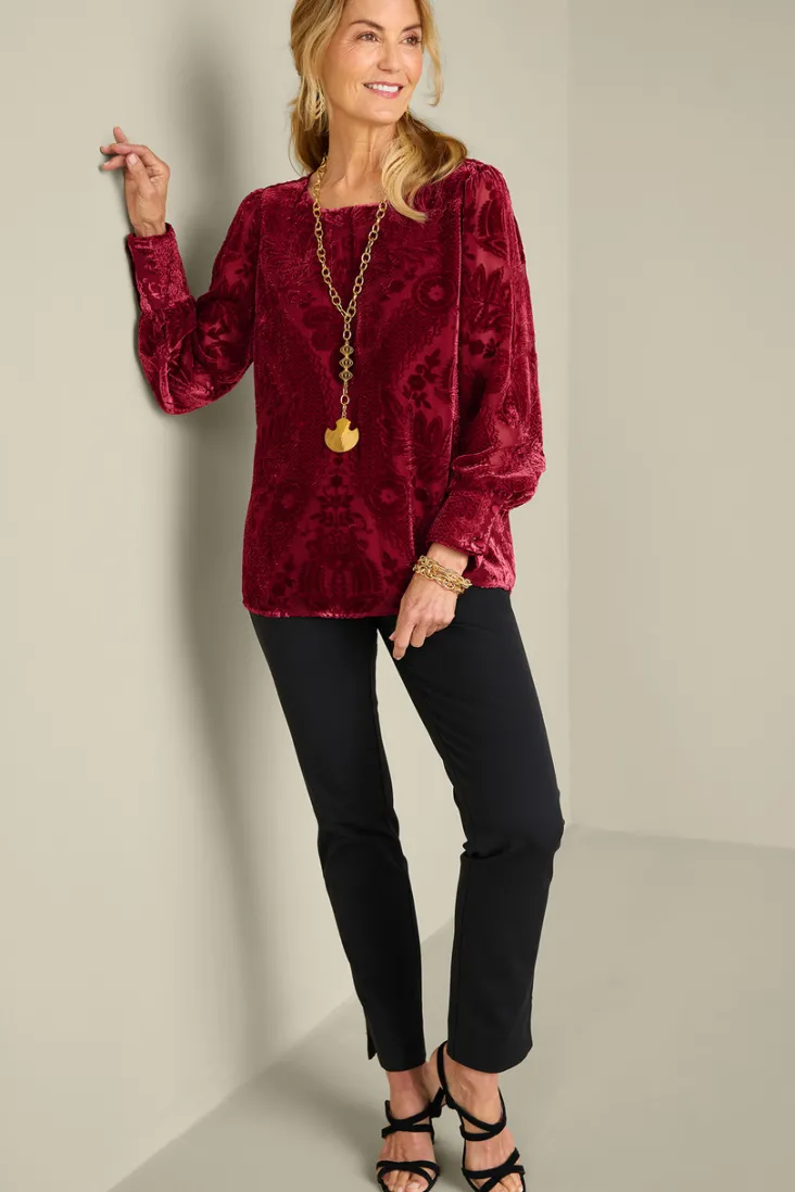 vanetta_velvet_top_2.webp Shop Soft Surroundings Vanetta Velvet Top