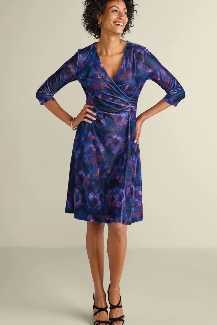 Online Soft Surroundings Velvet Hyannis Dress