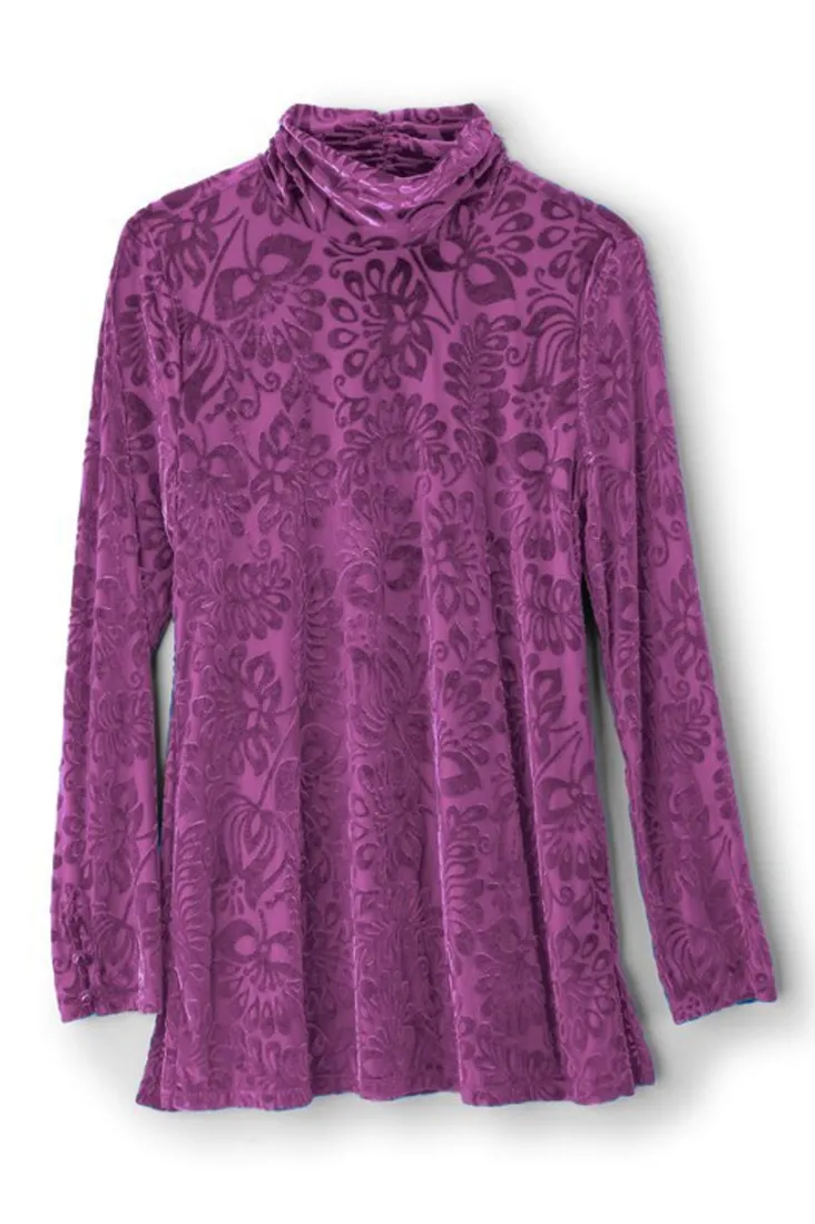 Sale Soft Surroundings Walden Velvet Turtleneck